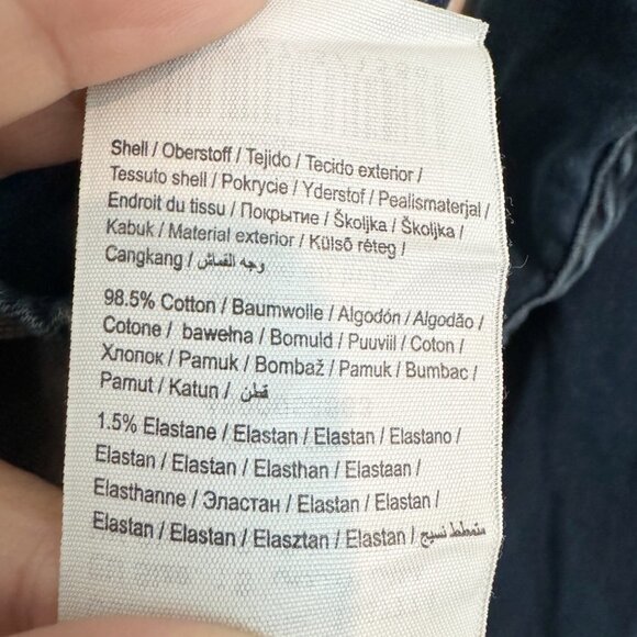 Jack & Jones Long Sleeve Snap Chambray Blue Shirt Mens Size Small - Picture 9 of 11